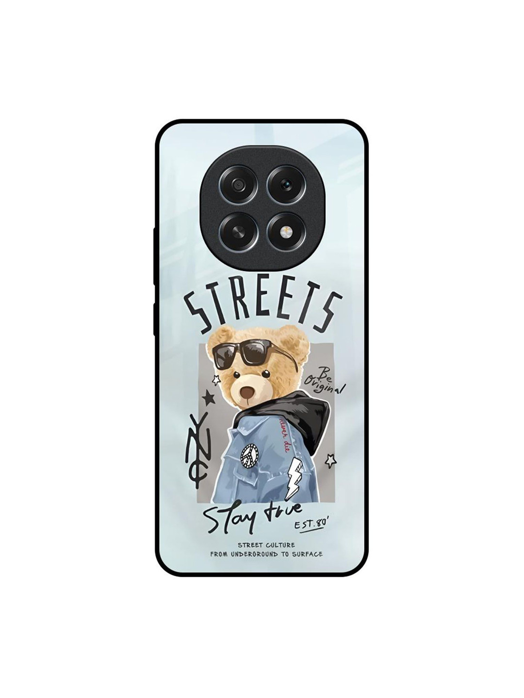 QRIOH Hood Vibe Printed Oppo F29 5G Back Case Mobile Accessories