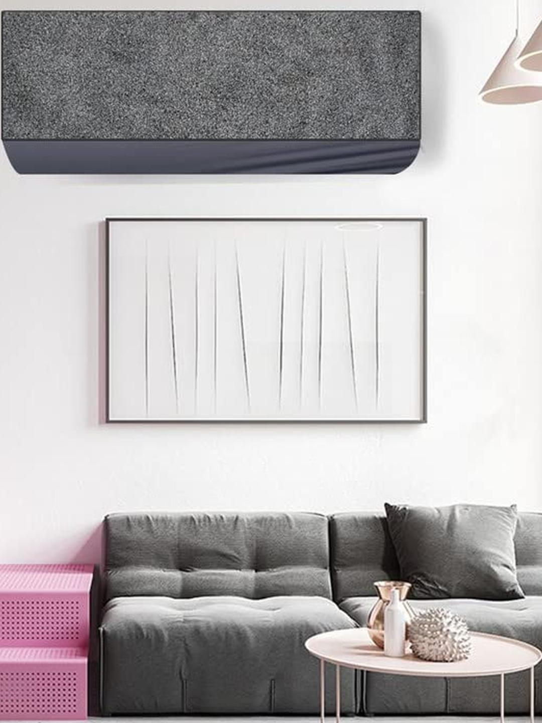 The Furnishing Tree Split AC Cover Set of Indoor and Outdoor Unit Used for 1.5 Ton Bluestar DLTU Sa