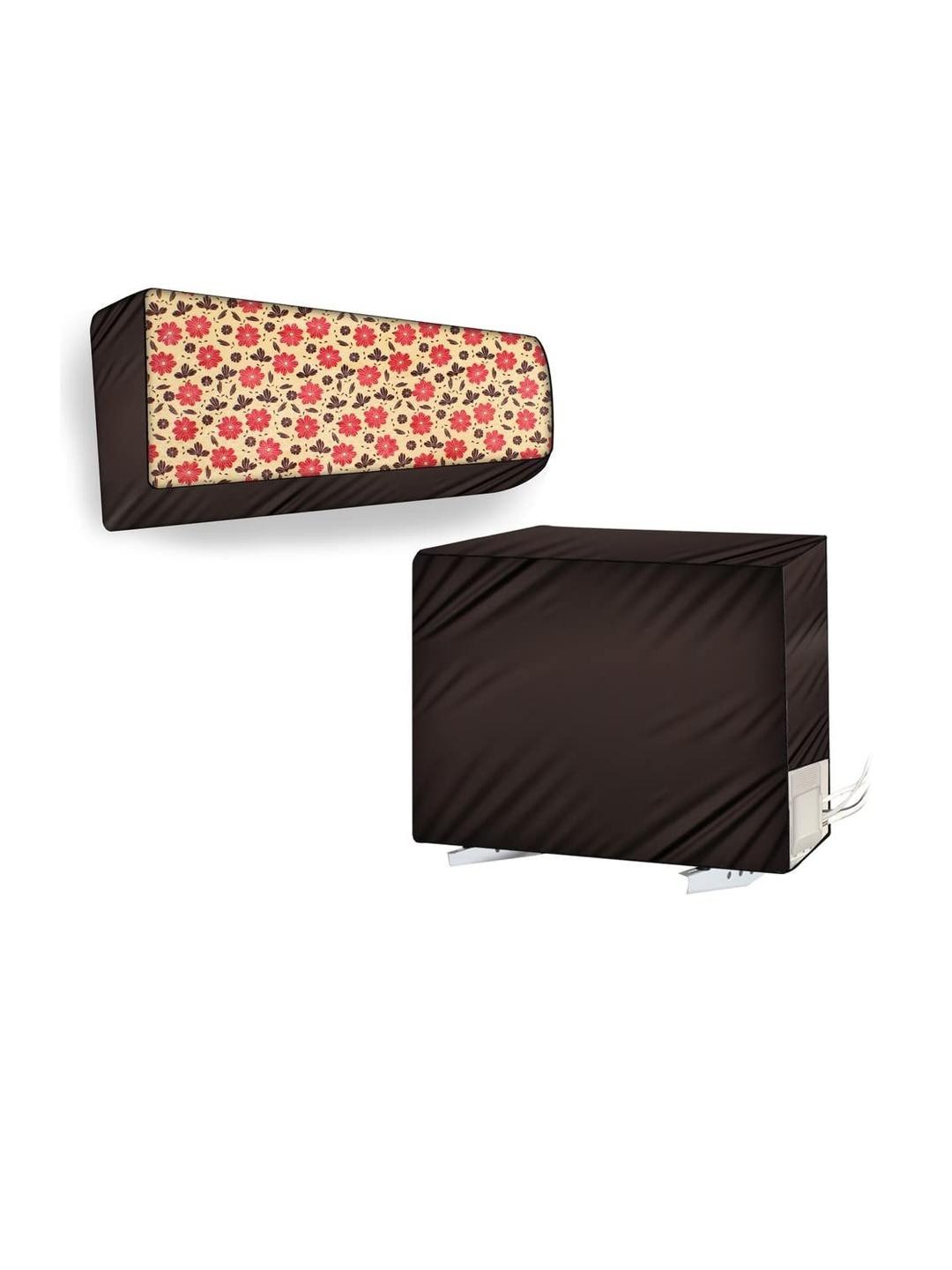 The Furnishing Tree Split AC Cover Set of Indoor and Outdoor Unit Used for 2 Ton Bluestar DNU Sprig