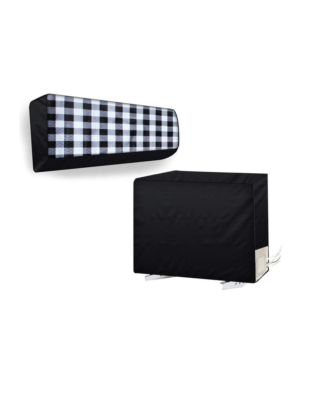 The Furnishing Tree Split AC Cover Set of Indoor and Outdoor Unit Used for 1 Ton Bluestar CATU Ging