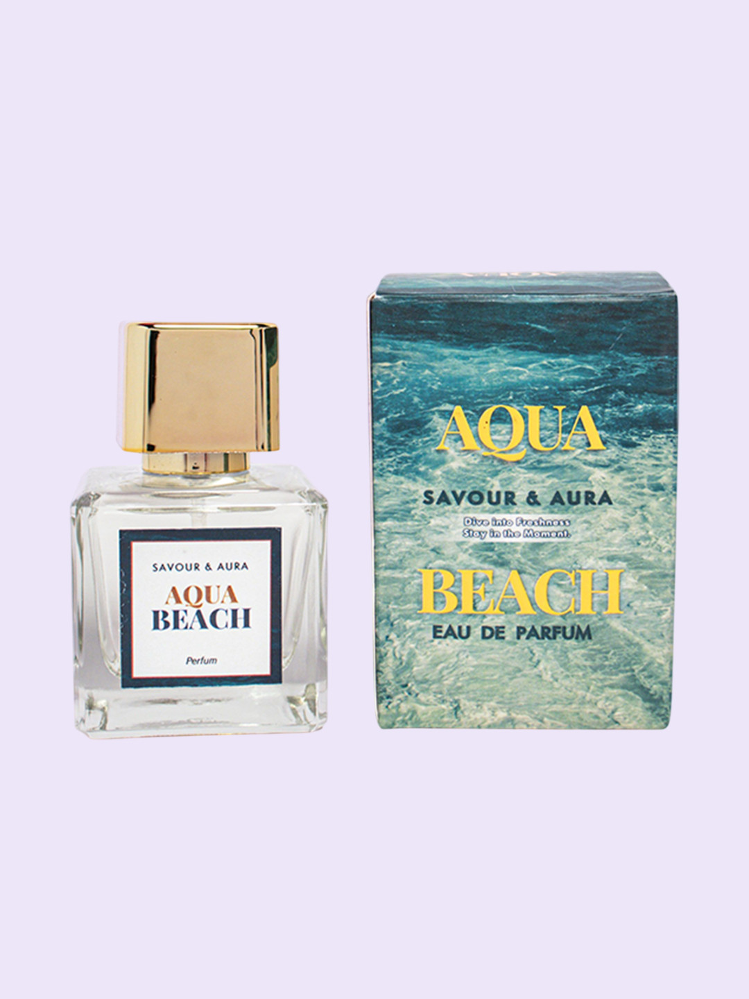 SAVOUR AND AURA Aqua Beach Long Lasting Eau De Parfum- 50 ml