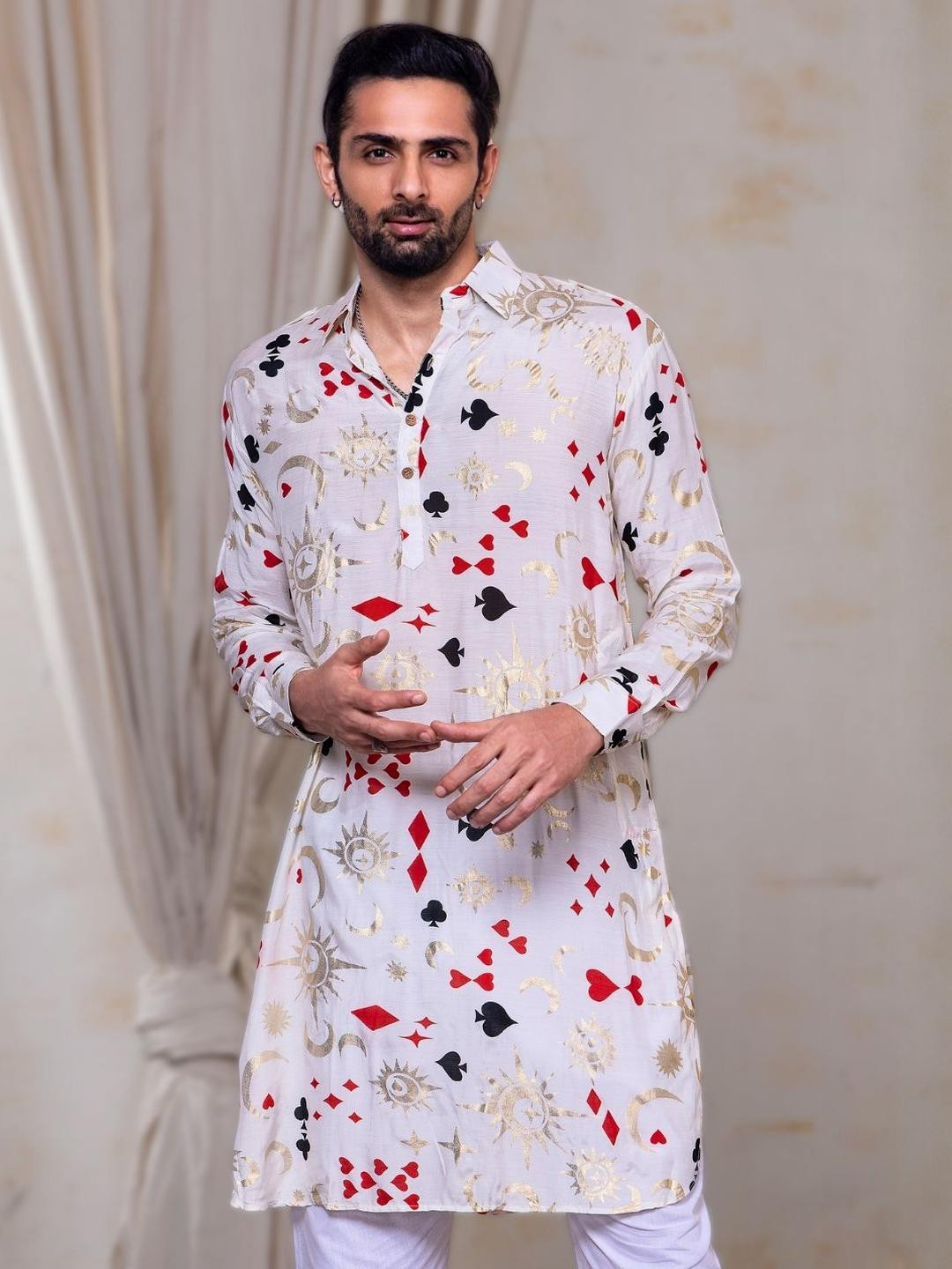 Tura Turi Art Silk Kurta