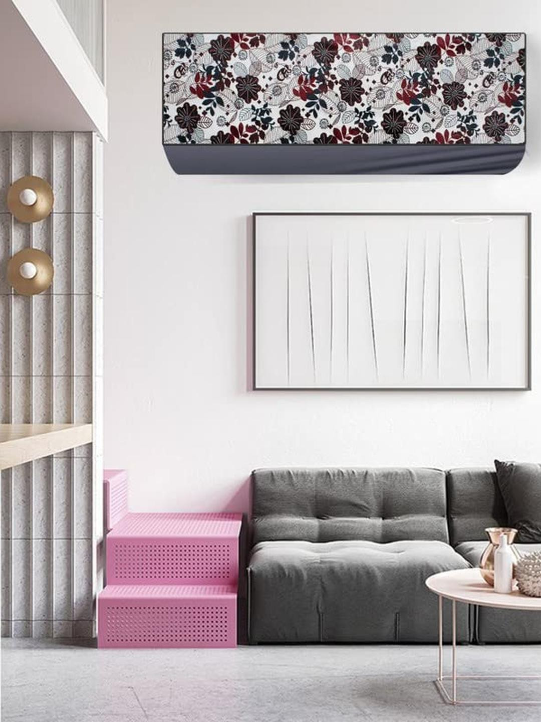 The Furnishing Tree Split AC Cover Set of Indoor and Outdoor Unit Used for 1.5 Ton Bluestar SAFU Le