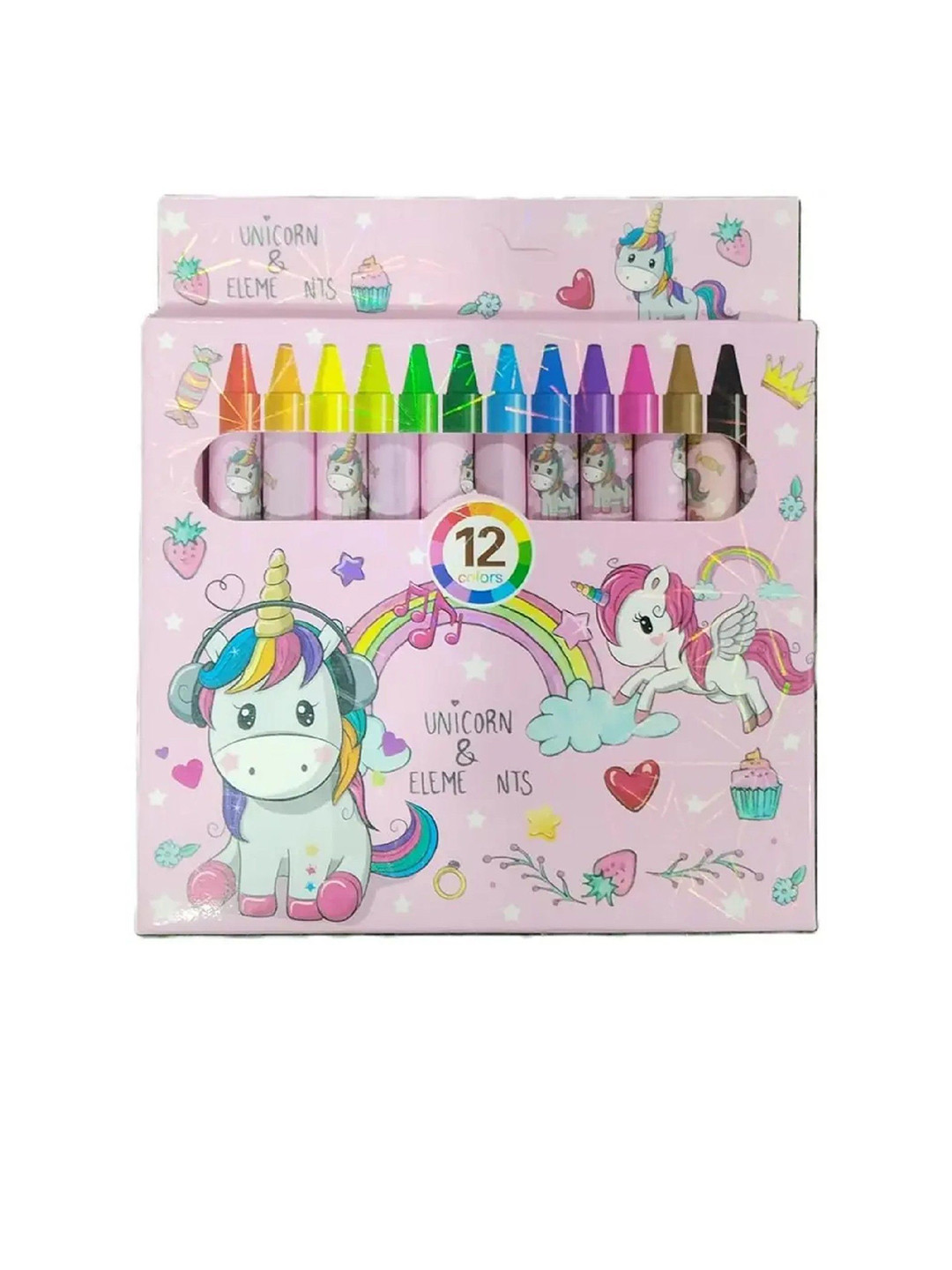 Kalra Magic 2 Pcs Self Design Colours Crayons Stationery