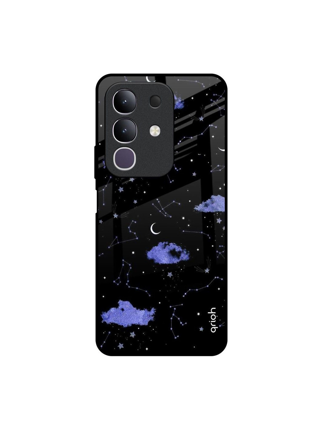 QRIOH Constellations Printed Vivo T4x 5G Back Case Mobile Accessories