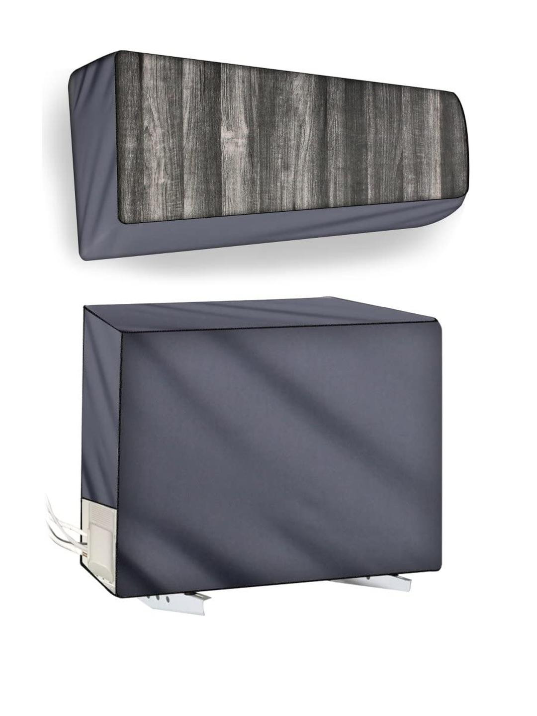 The Furnishing Tree Split AC Cover set of Indoor and Outdoor Unit used for 1 Ton Amazon Basics SOL1
