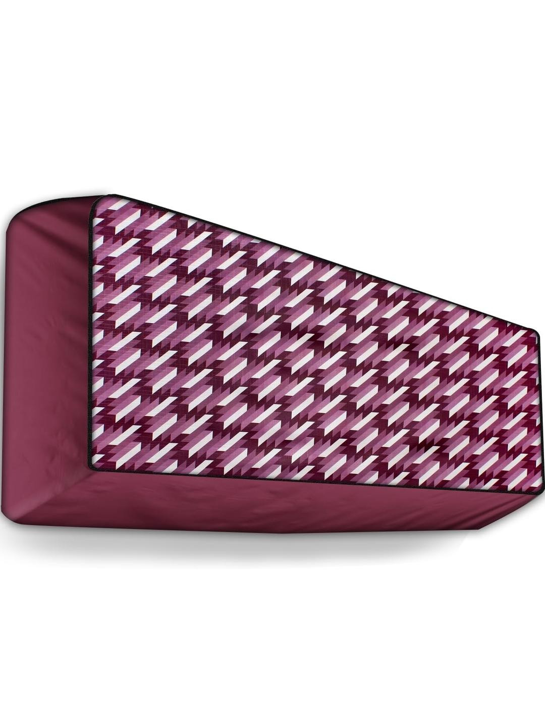The Furnishing Tree Violet Printed Air Conditioner Cover