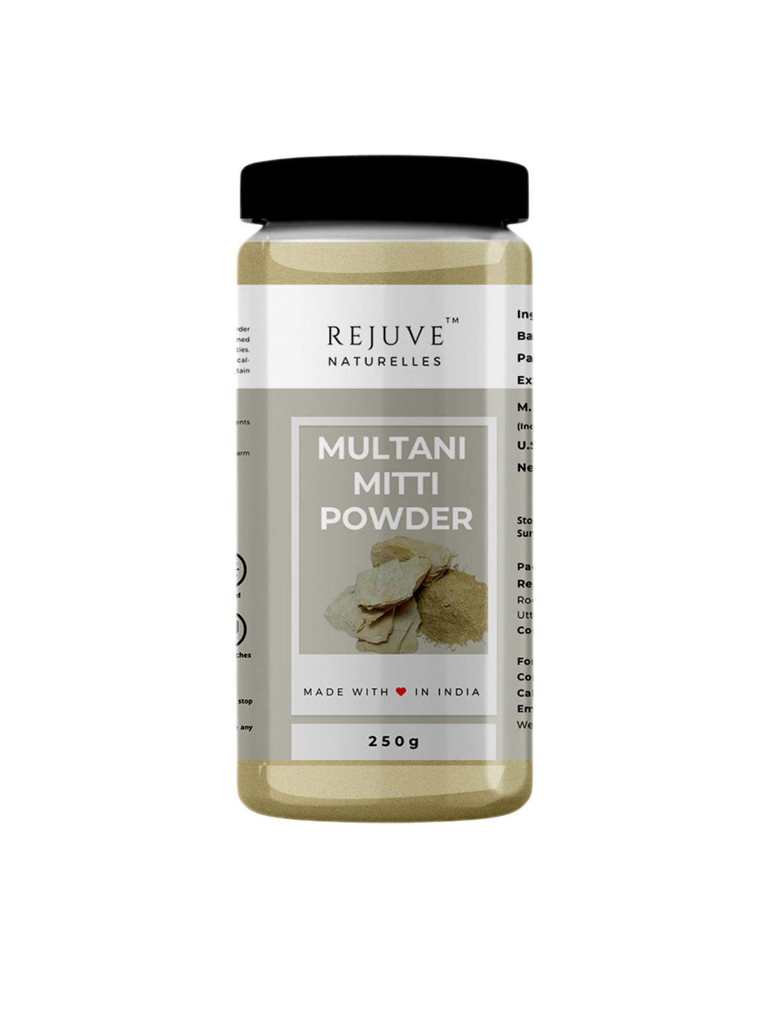 Rejuve Naturelles Multani Mitti Powder - 250 g