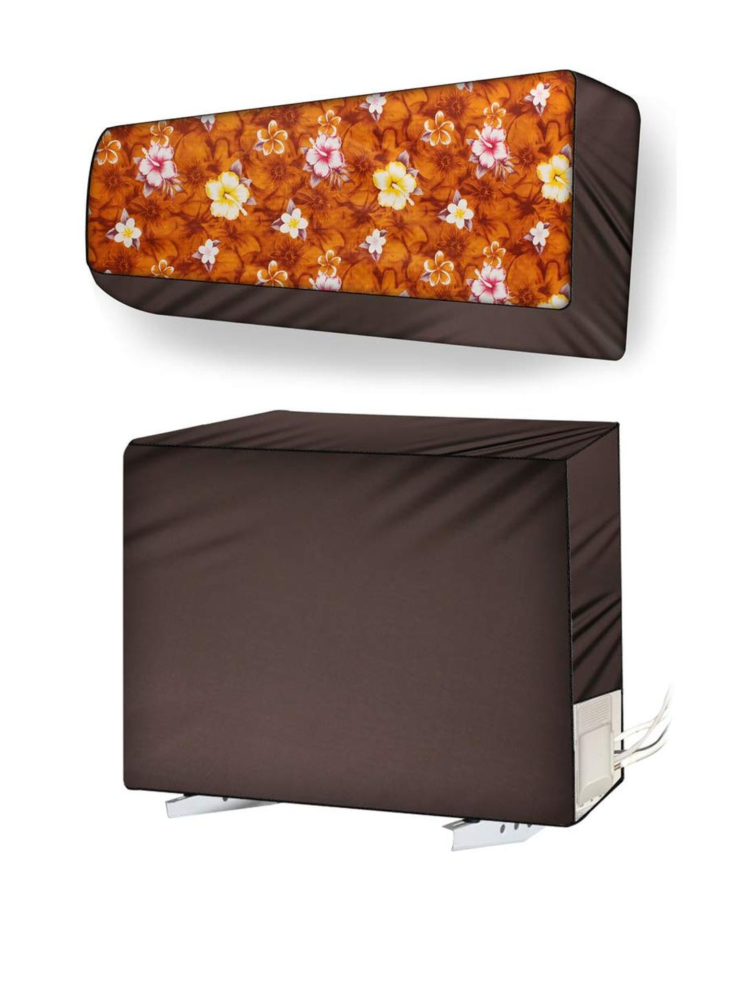 The Furnishing Tree Split AC cover for indoor and outdoor unit of 2 ton waterproof and dustproof Br