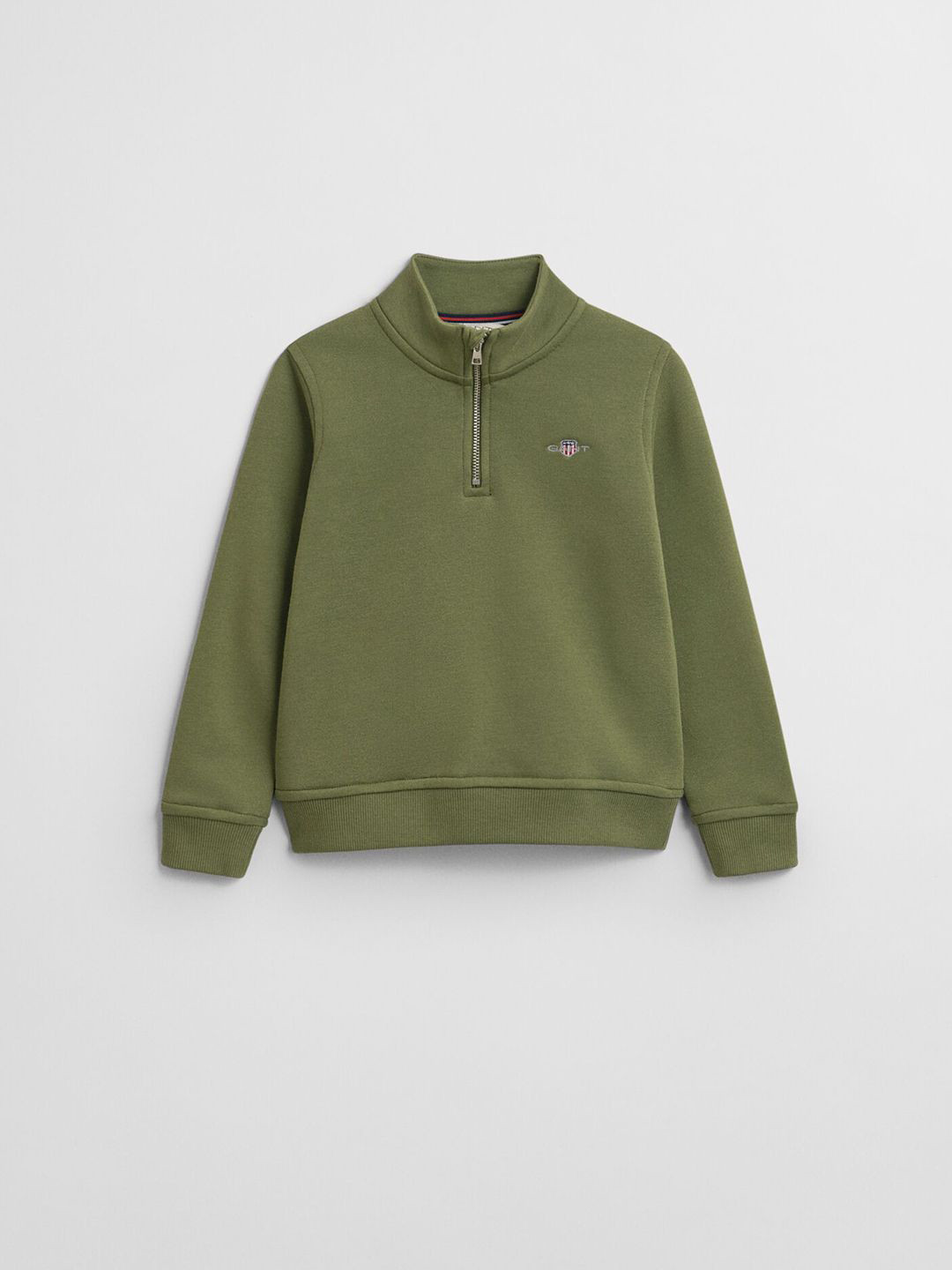 GANT core Boys Mock Neck Pullover Sweatshirt
