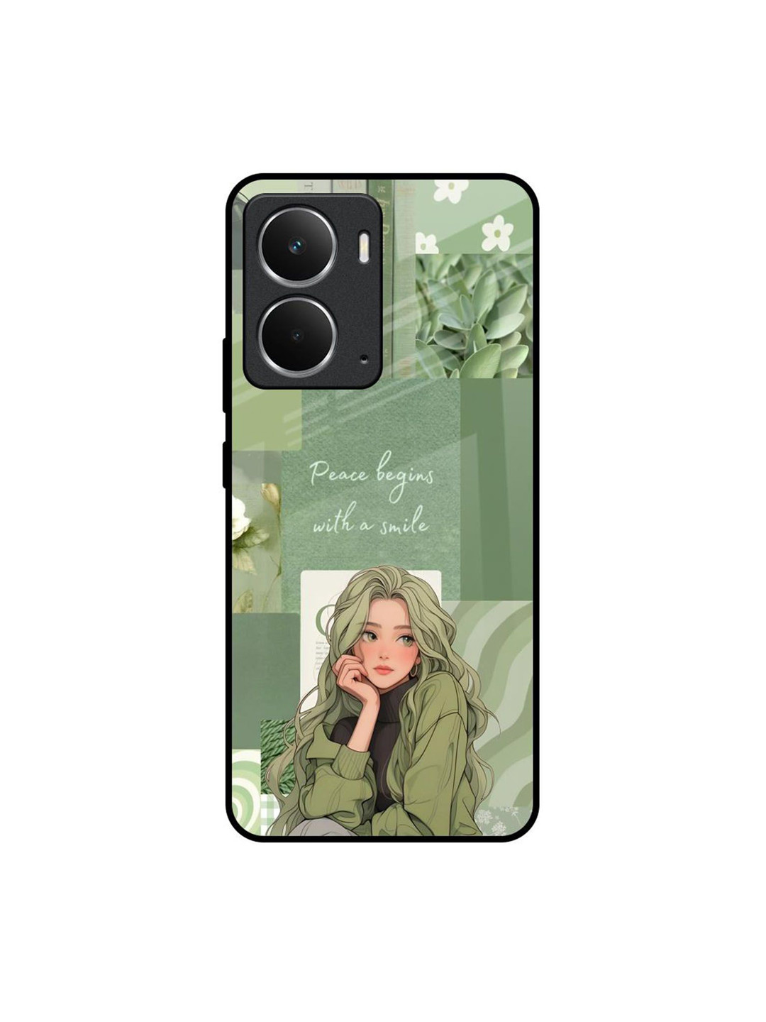 QRIOH Fantasy Girl Printed Realme P3 5G Back Case Mobile Accessories