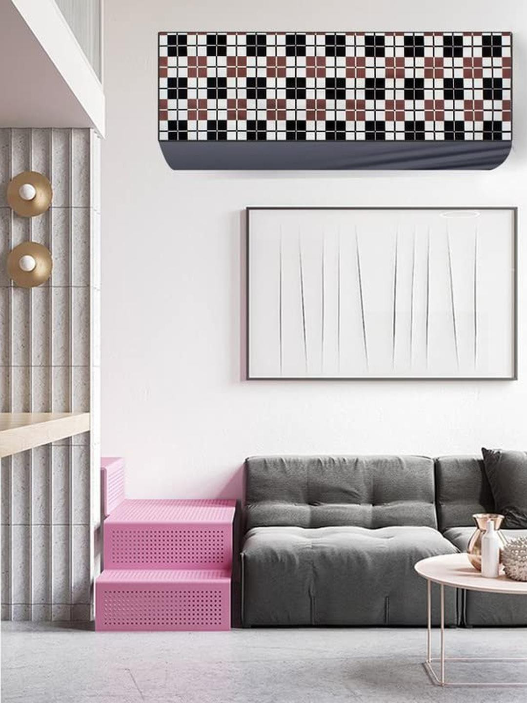 The Furnishing Tree Split AC Cover Set of Indoor and Outdoor Unit Used for 1 Ton Bluestar VLU Check