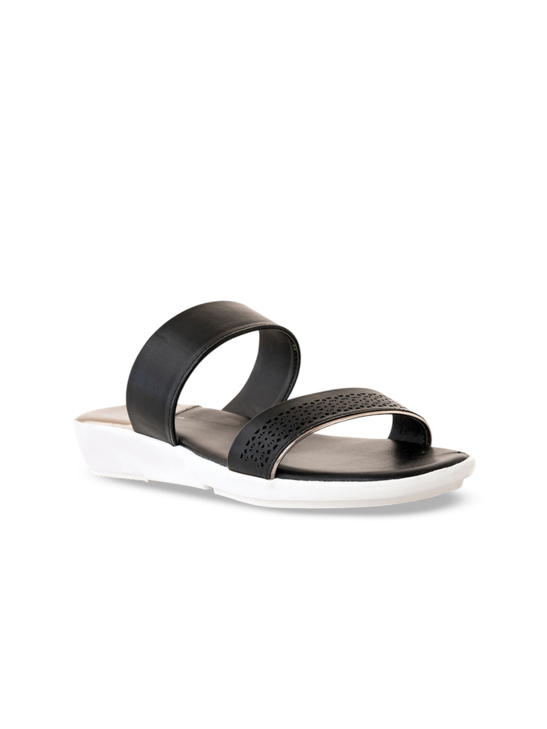 Khadims Cleo Women Textured Open Toe Platform Heels Sandals