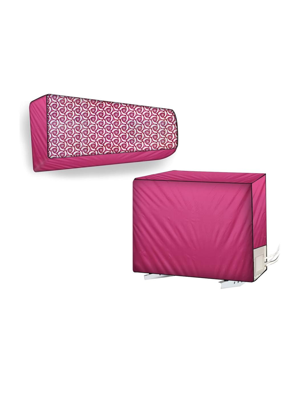 The Furnishing Tree Split AC Cover Set of Indoor and Outdoor Unit Used for 1.5 Ton Amazon Basics AB