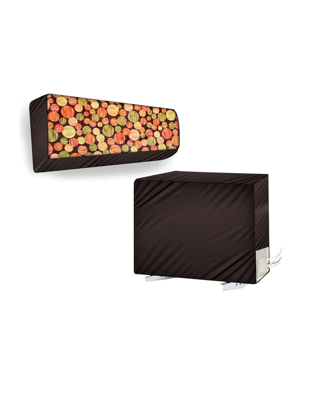 The Furnishing Tree Split AC Cover Set of Indoor and Outdoor Unit Used for 1.5 Ton Bluestar FBTU Ab