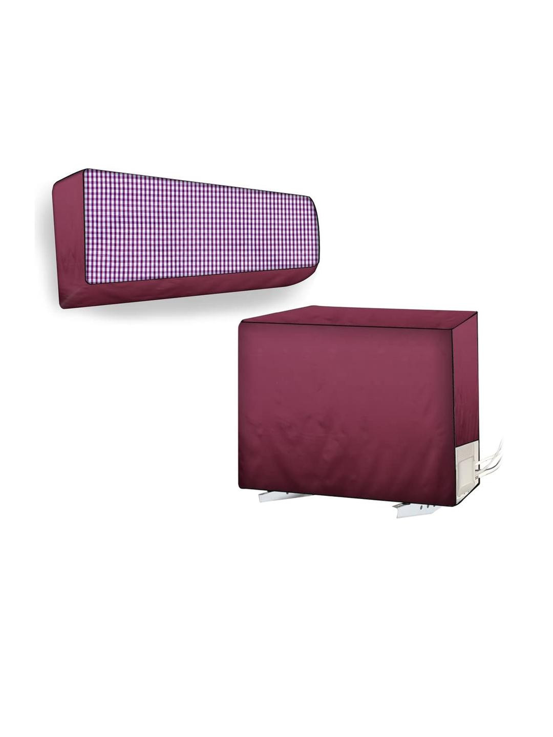 The Furnishing Tree Split AC Cover Set of Indoor and Outdoor Unit Used for 1.5 Ton Bluestar DATUS P