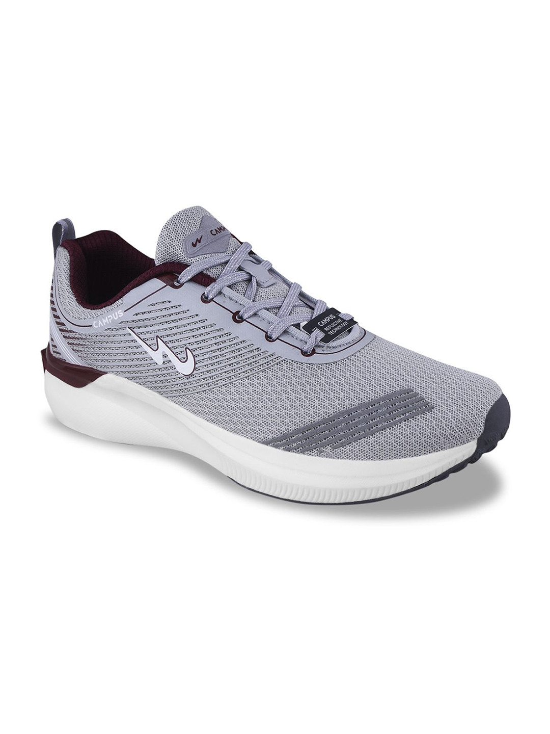 Campus Decker Men Lace-Ups Mesh Running Non-Marking Shoes