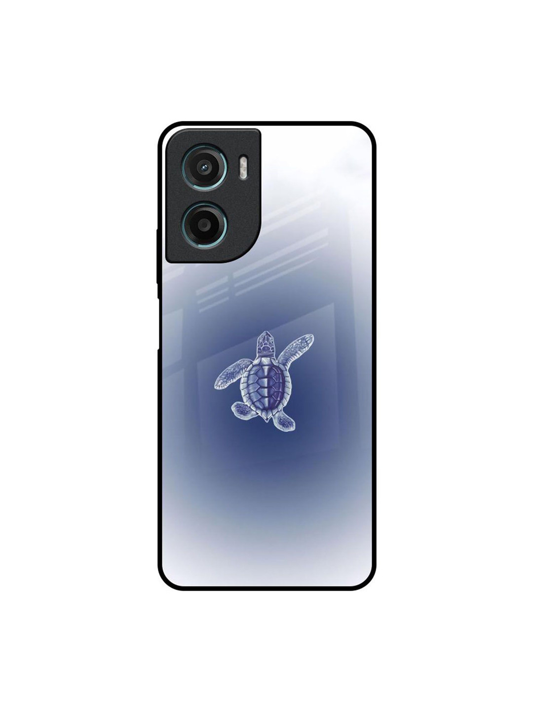 QRIOH Unisex Motorola G05 Ocean Crawl Impact Resistant Glass Back Case