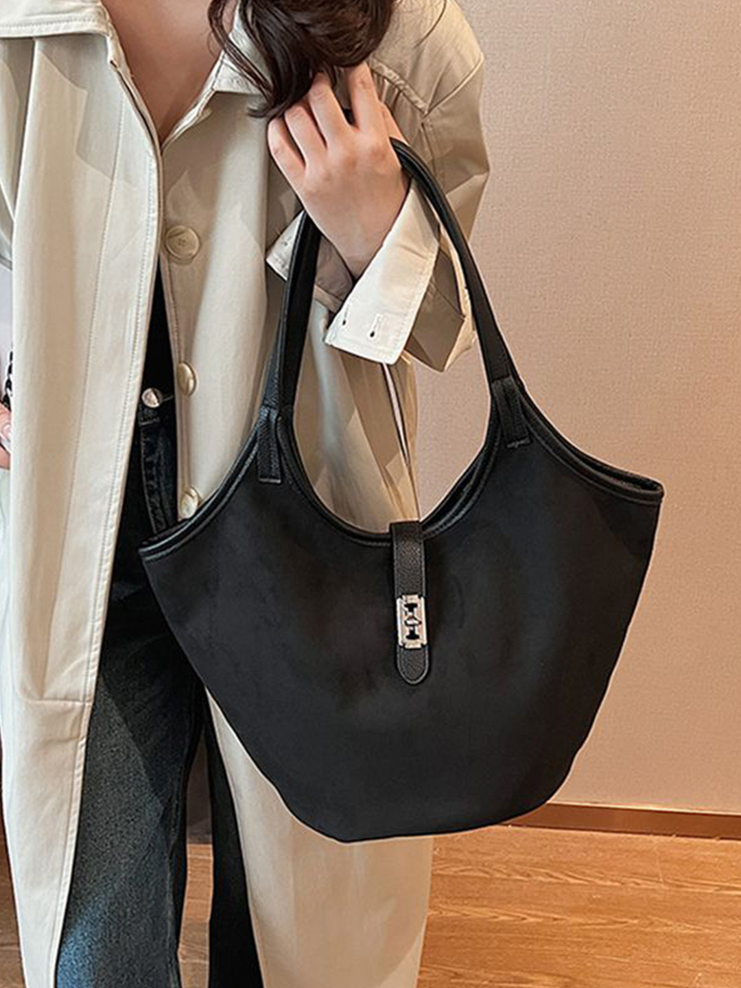 StyleCast x Revolte Two Handles Tote Bag