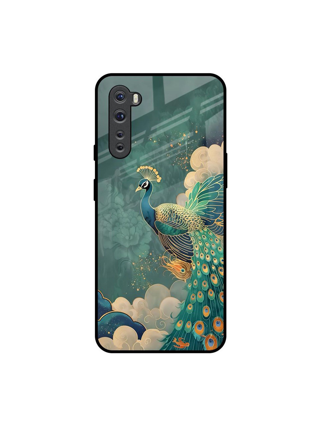 QRIOH Cloud Glider Quirky Printed OnePlus Nord Back Case Mobile Accessories