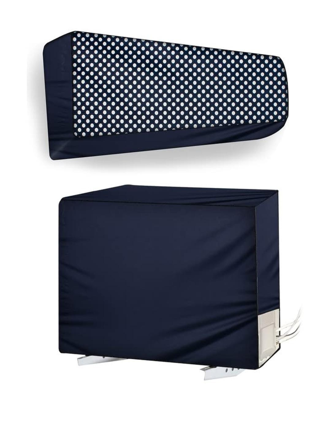 The Furnishing Tree Split AC Cover set of Indoor and Outdoor Unit used for 3 Ton Bluestar AMUP3 Pol
