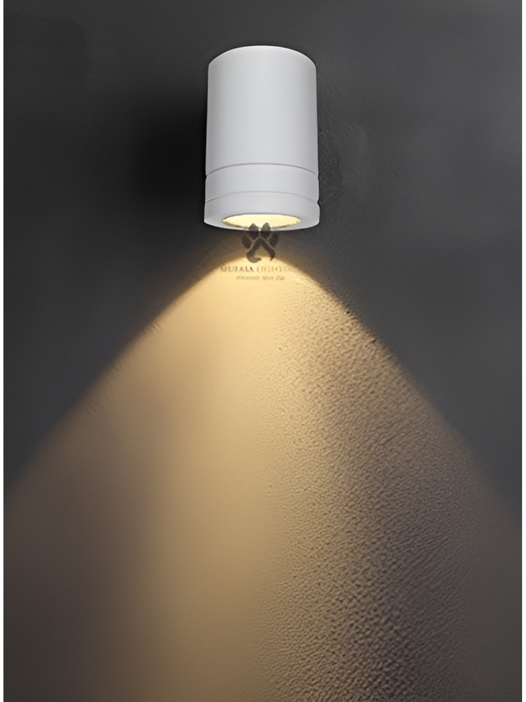 Mufasa White Aluminium Wall Lamp