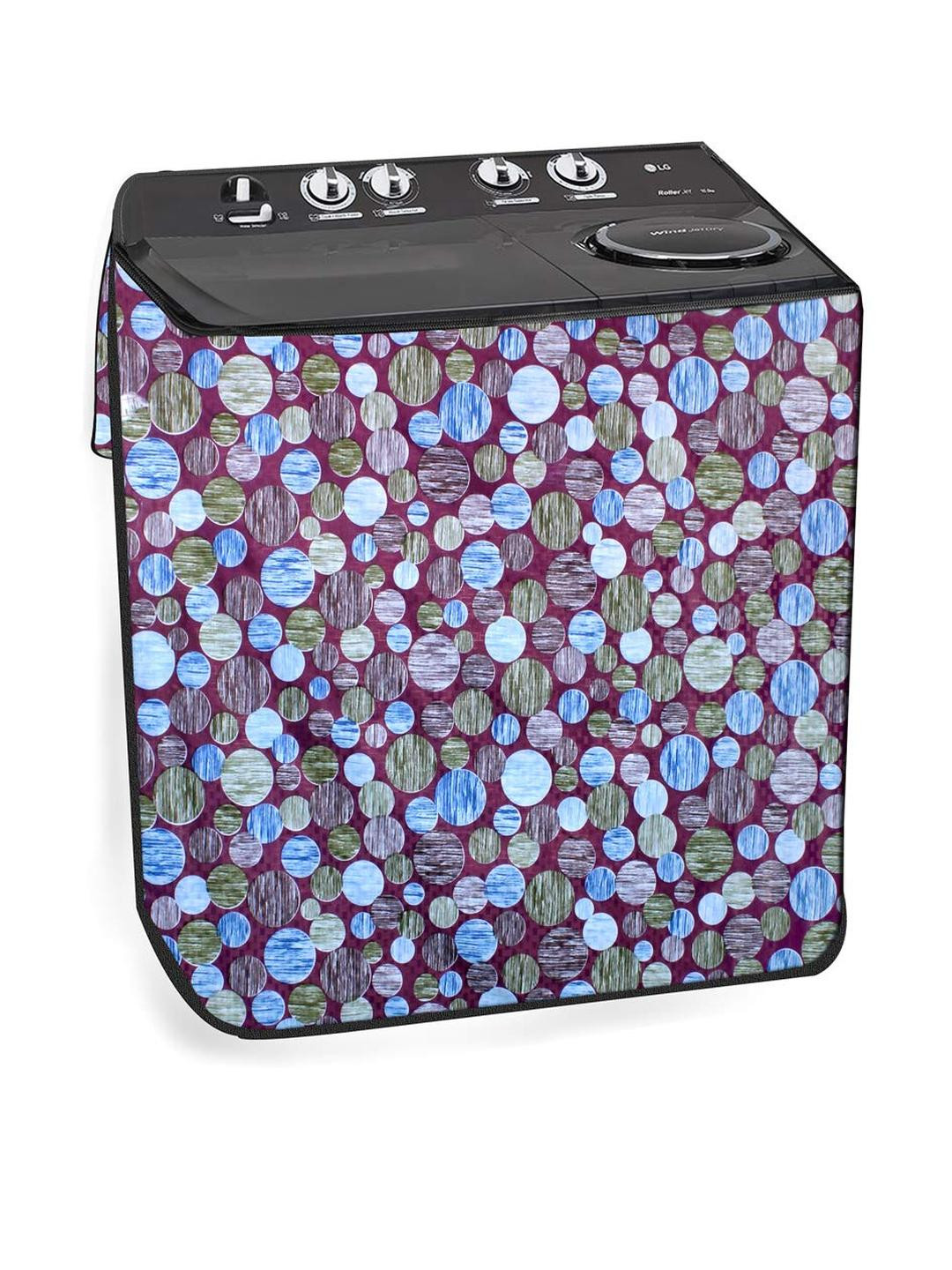 The Furnishing Tree Washing Machine Cover Abstract Pattern Multicolor Light Compatible for Whirlpoo