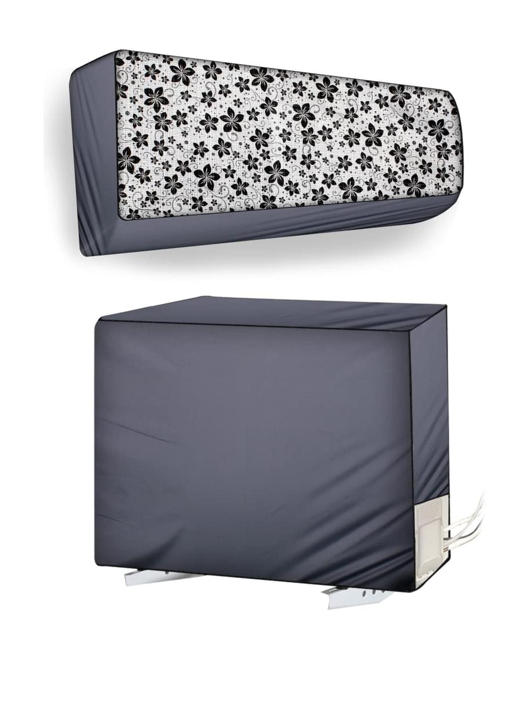 The Furnishing Tree Split AC Cover Set of Indoor and Outdoor Units Used for 1 Ton Amazon Basics SOL