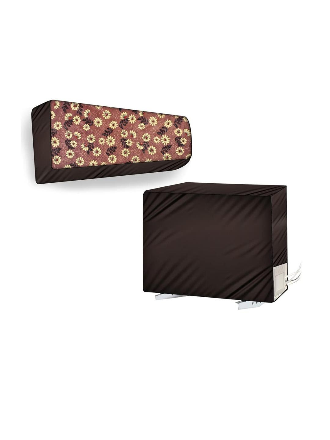 The Furnishing Tree Split AC Cover Set of Indoor and Outdoor Unit Used for 1 Ton VOLTAS 123V CAZR S