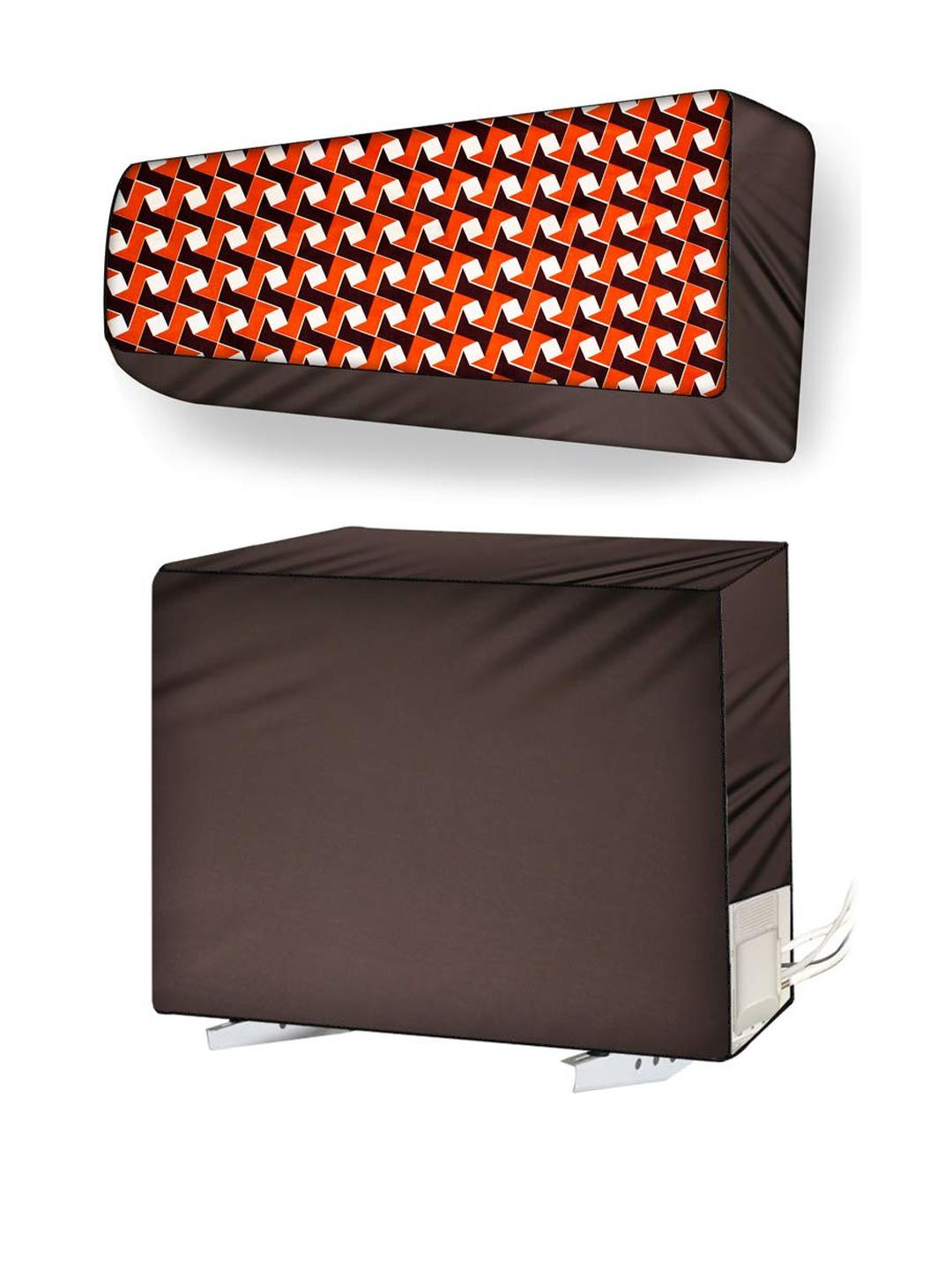 The Furnishing Tree Split AC cover for indoor and outdoor unit of 1 ton waterproof and dustproof Br