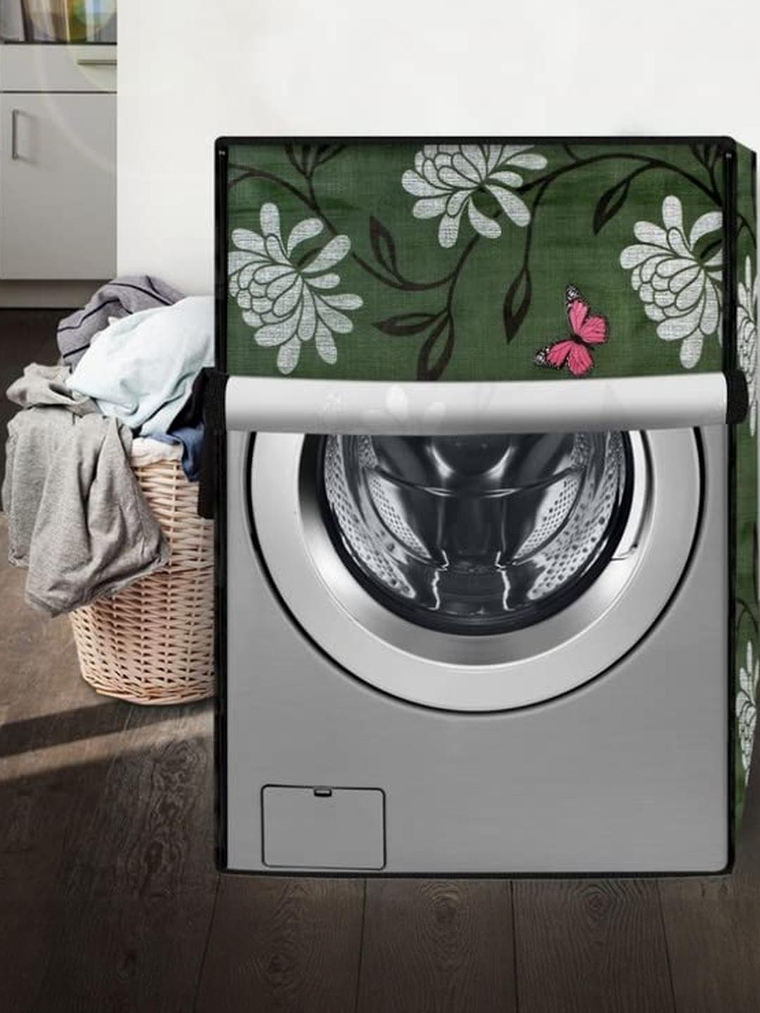 The Furnishing Tree Washing Machine Cover Compatible for Samsung 9Kg Fully-Automatic Front Load WW9