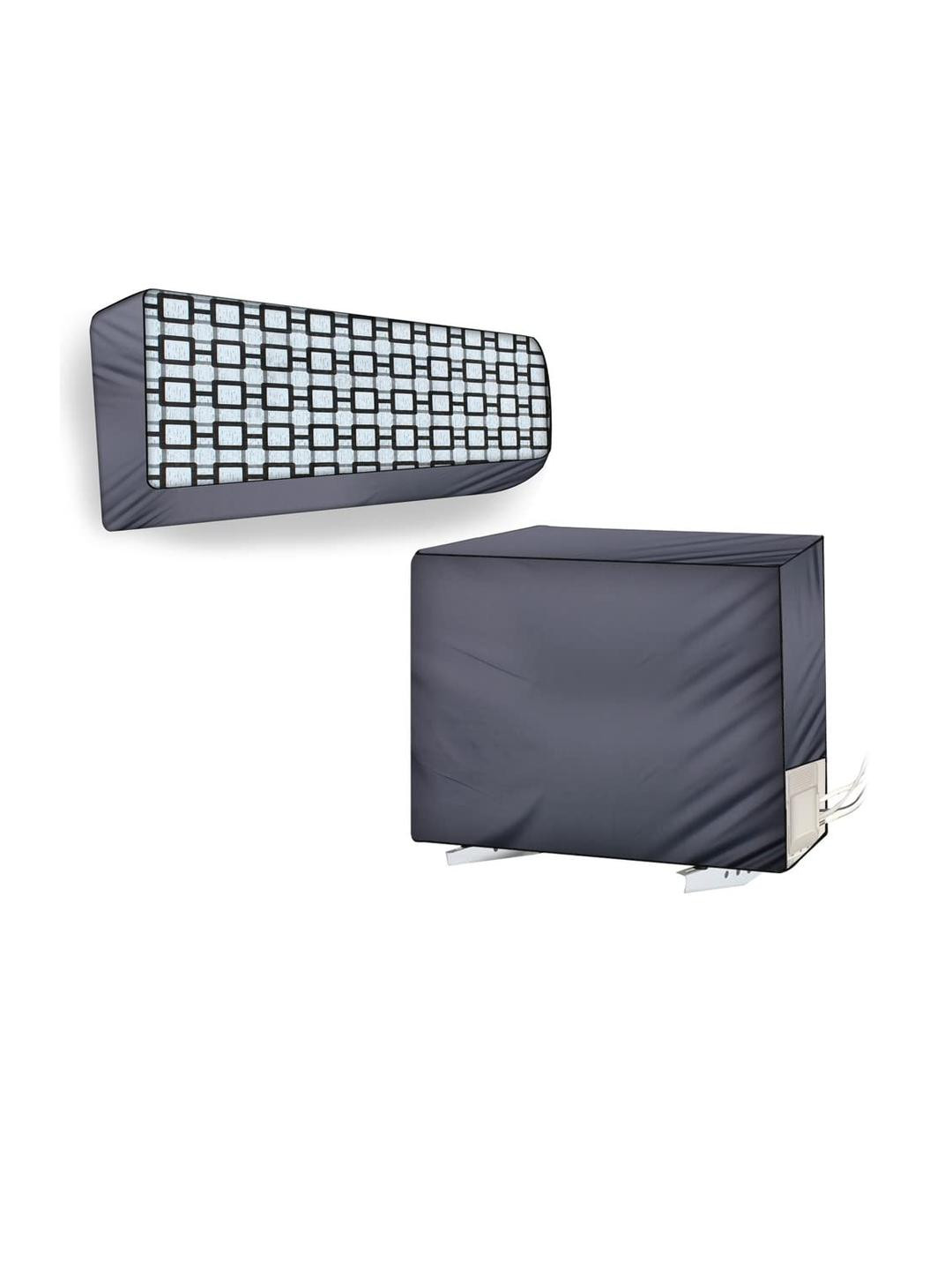 The Furnishing Tree Polyvinyl Chloride (Pvc) Split Ac Cover Set Of Indoor And Outdoor Unit Used For