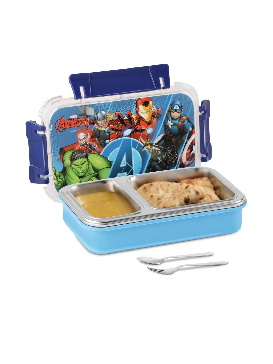 Jaypee Toon Box 2 Light Blue Inner Steel Lunch Box 545ml