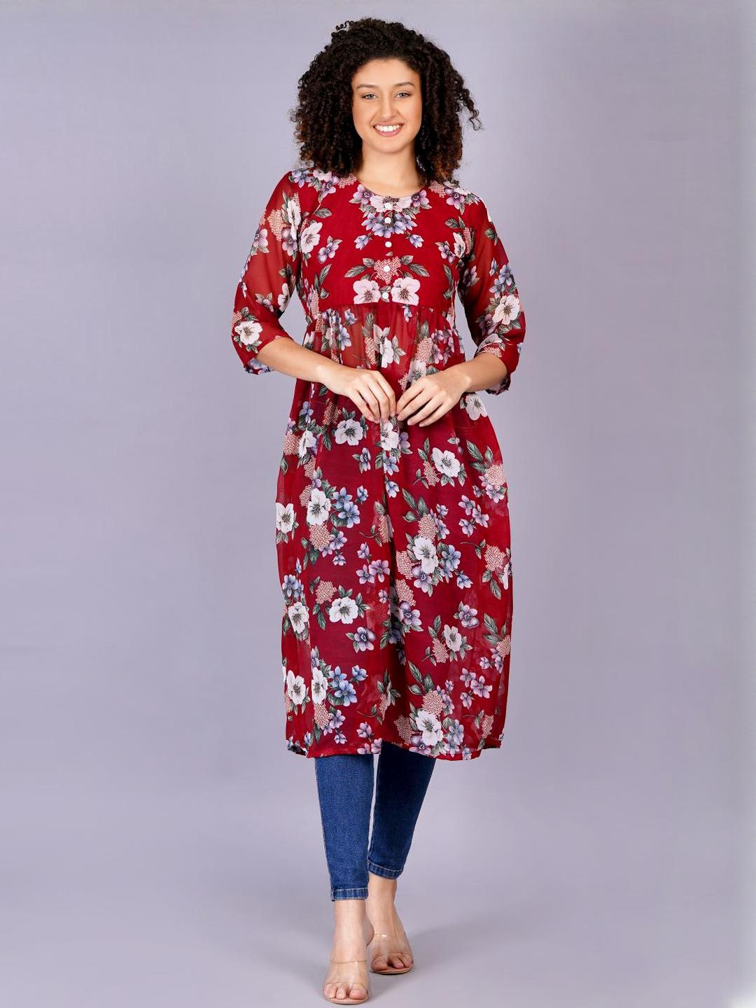Jyoti Women Red Dresses