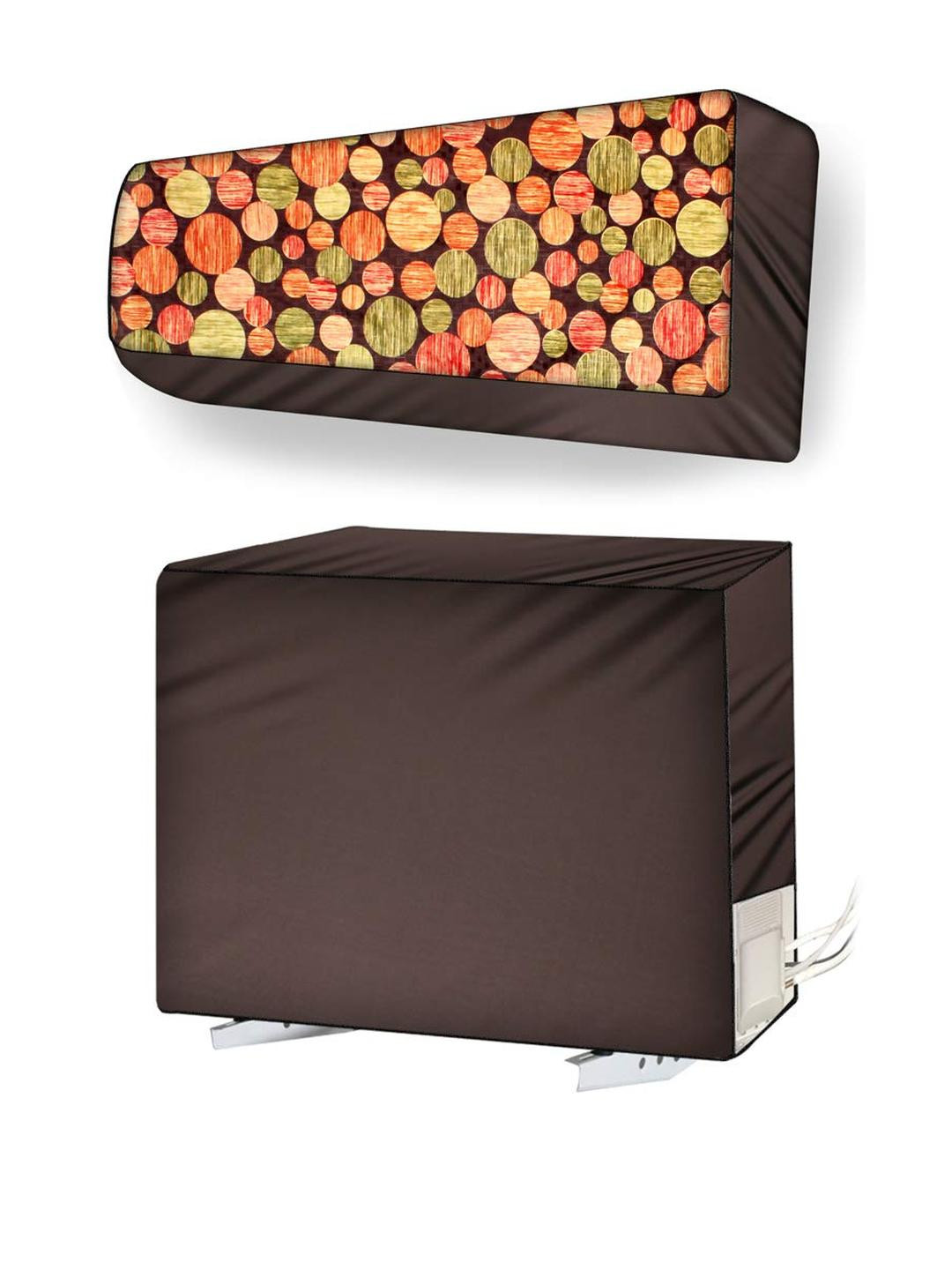 The Furnishing Tree Split AC cover for indoor and outdoor unit of 2 ton waterproof and dustproof Br