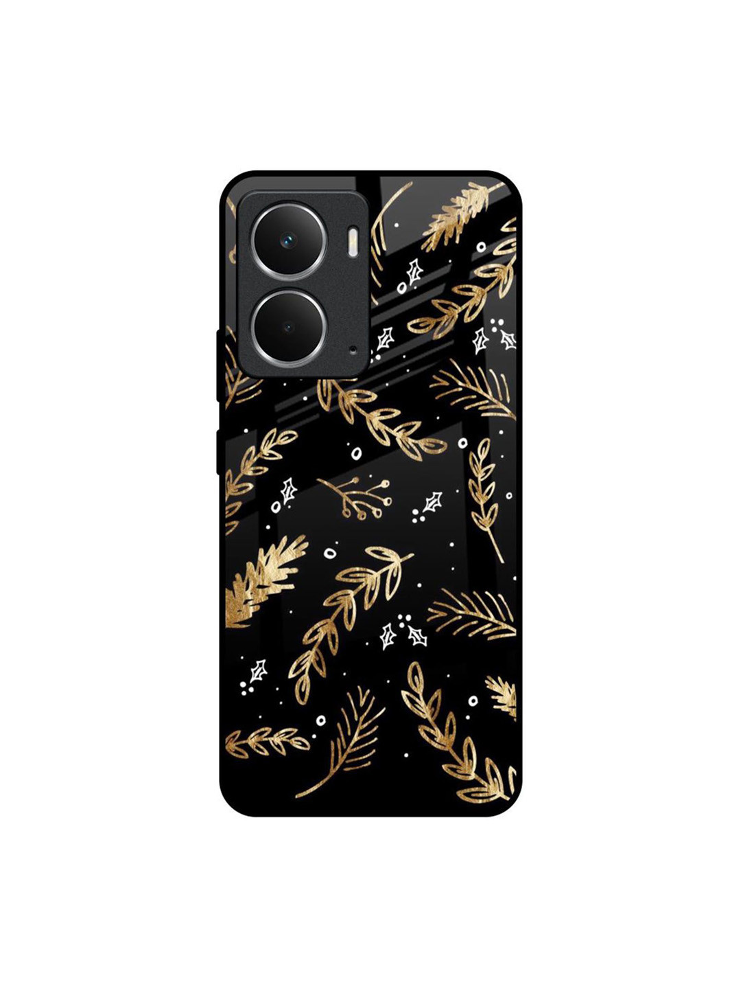 QRIOH Tropical Printed Realme P3 5G Glass Back Case Mobile Accessories