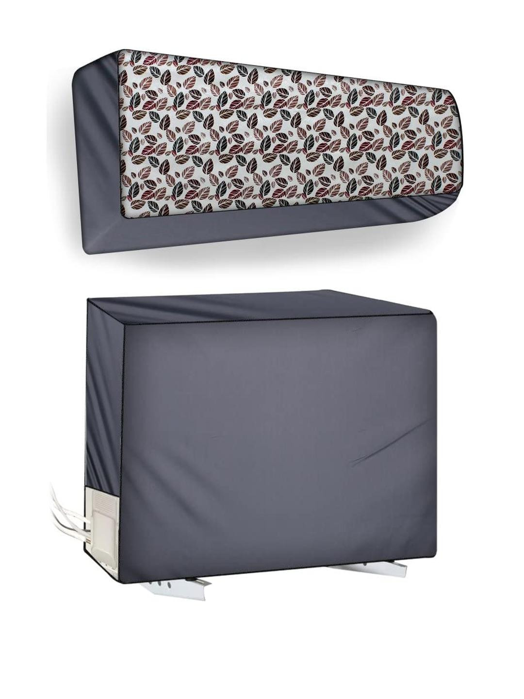 The Furnishing Tree Split AC Cover Set of Indoor and Outdoor Unit Used for 1 Ton Amazon Basics AB20
