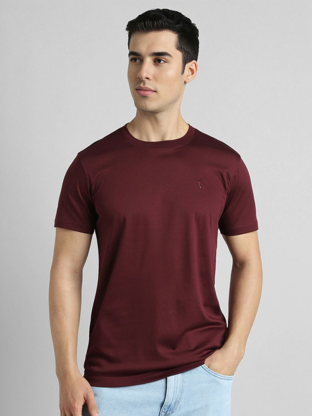 SIMON CARTER LONDON Pure Cotton Slim Fit T-shirt