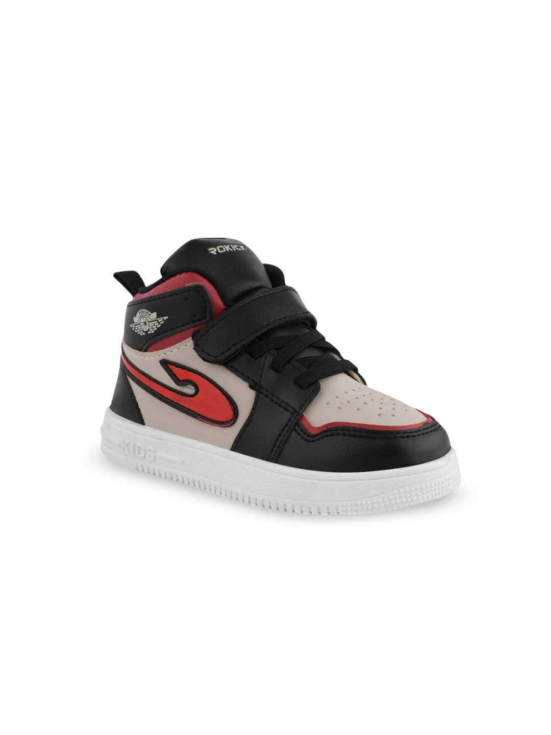 Lil Lollipop Kids Colourblocked  Smart Casual Sneakers With Velrco