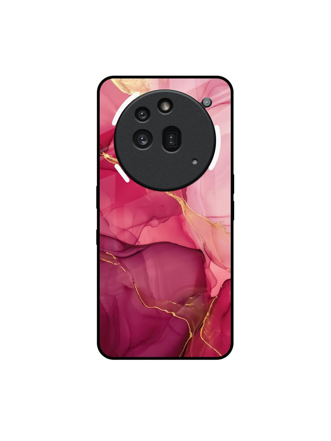 QRIOH Unisex Nothing Phone 3a Pro Abstract Shockproof Glass Back Case