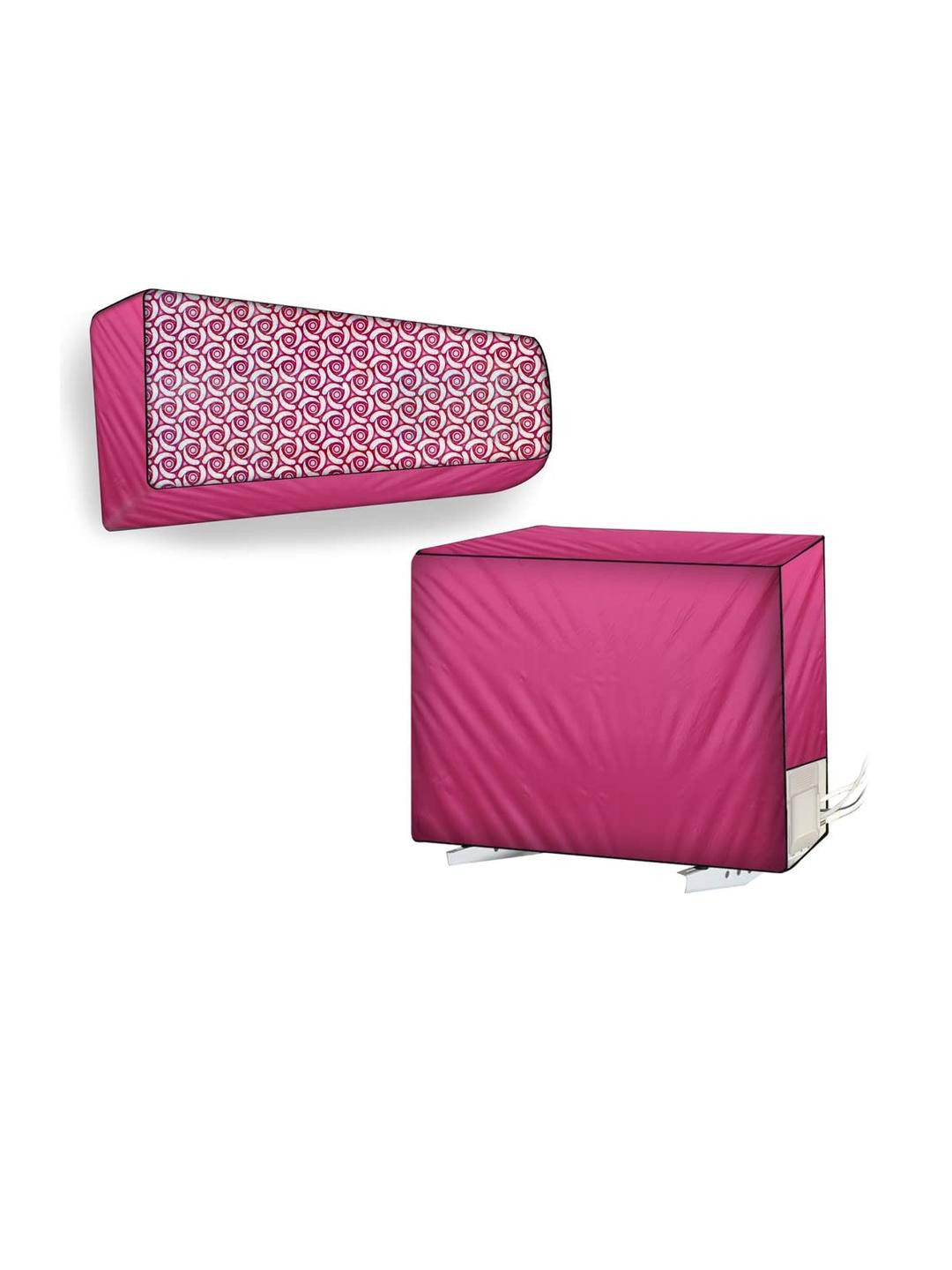 The Furnishing Tree Split AC Cover Set of Indoor and Outdoor Unit Used for 1 Ton LG PS-Q13SWZF Pack