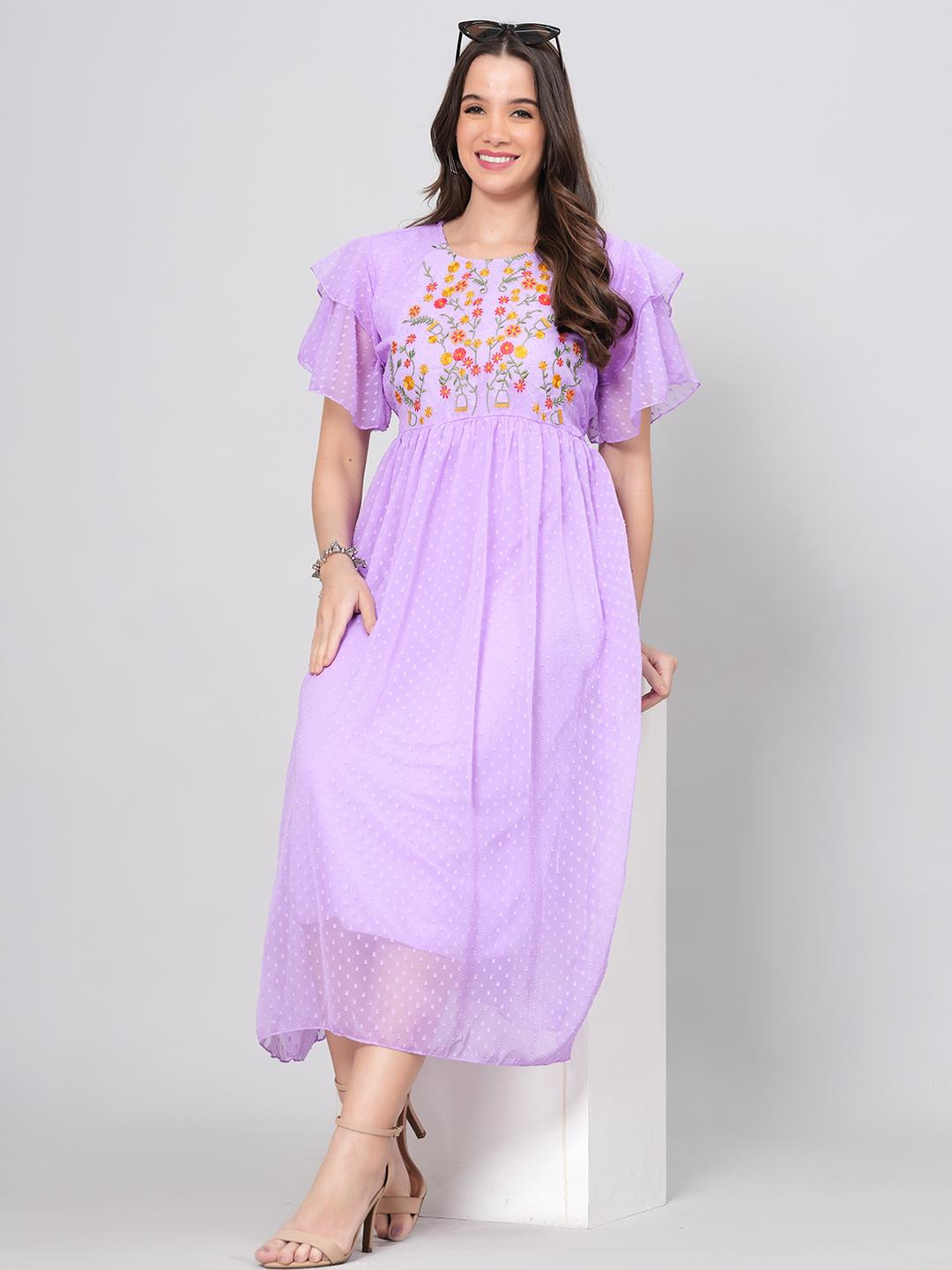 Jyoti Women Purple Dresses