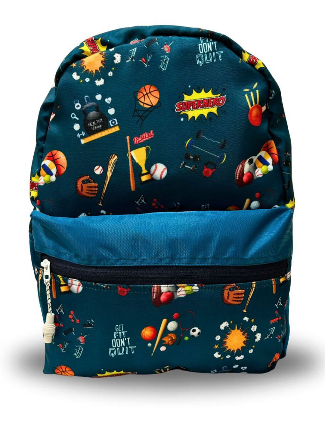 BAD HABIT Kids Printed Backpack with Compression Straps