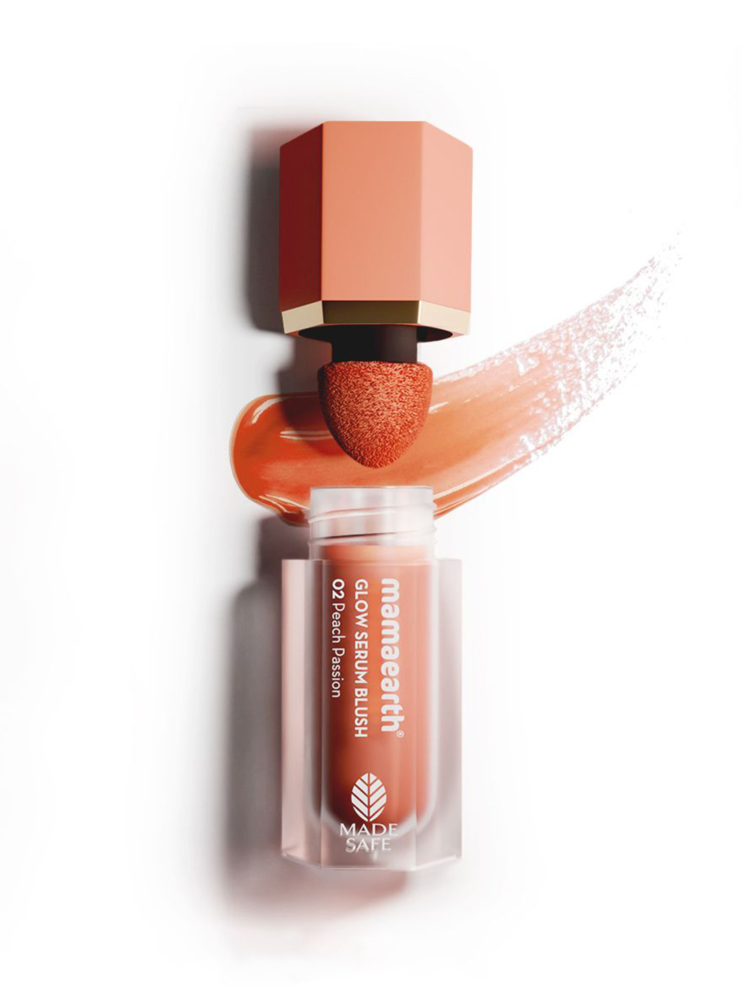 Mamaearth Glow Serum Blush- 5 ml- Peach Passion 02