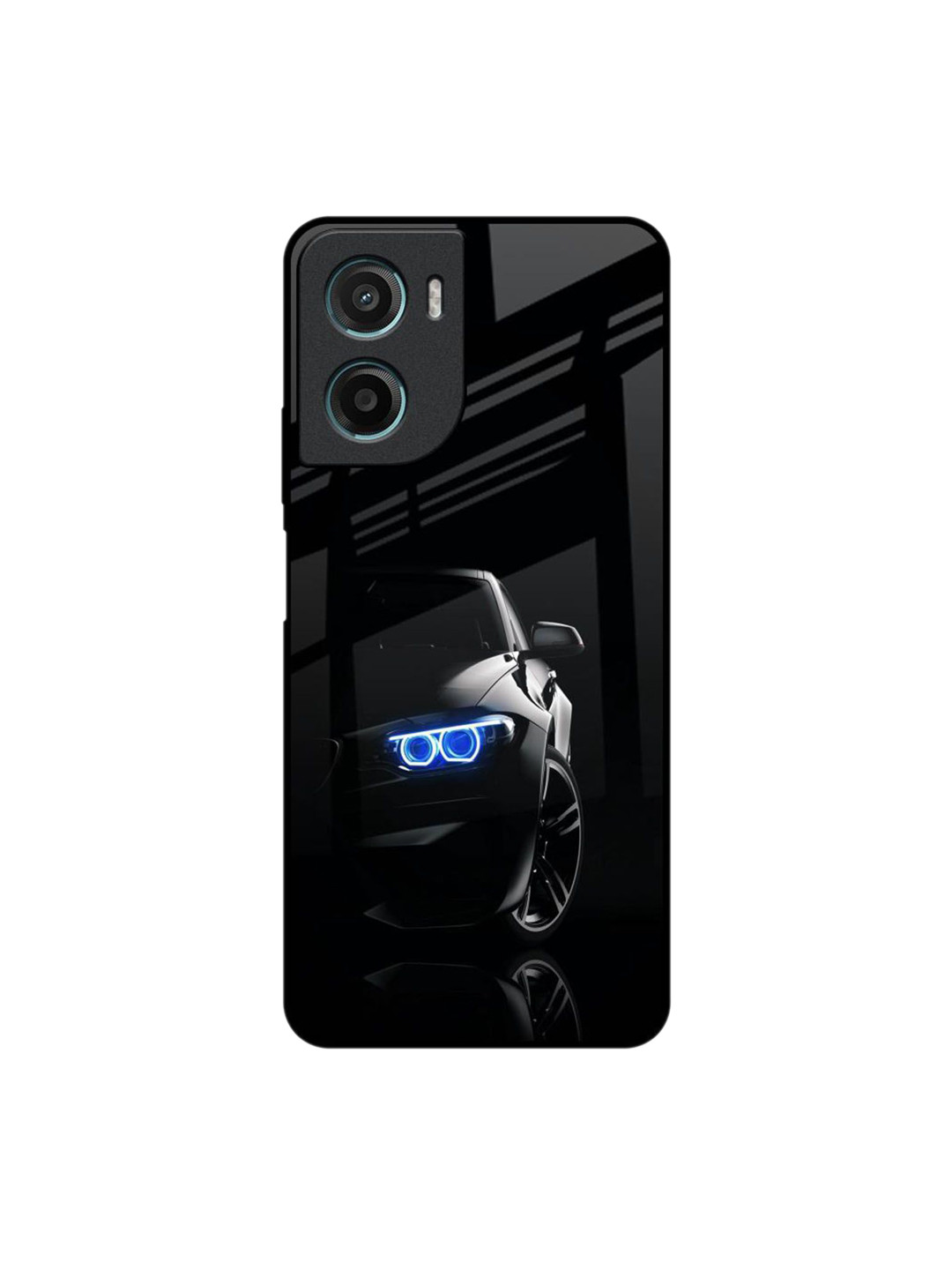 QRIOH Quirky Printed Glass Motorola G05 Mobile Back Case Cover