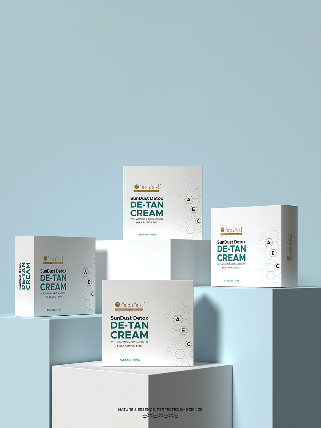 Seasoul SunDust Detox De Tan Cream With Vitamins A & Alpha Arbutin - 60 ml