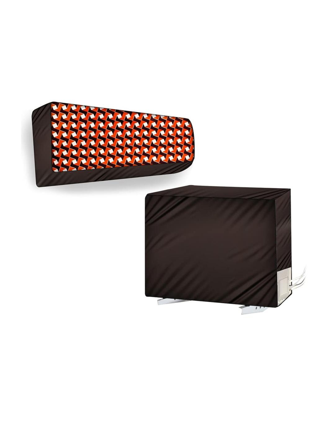 The Furnishing Tree Split AC Cover Set of Indoor and Outdoor Unit Used for 1.5 Ton Bluestar OLU Fri