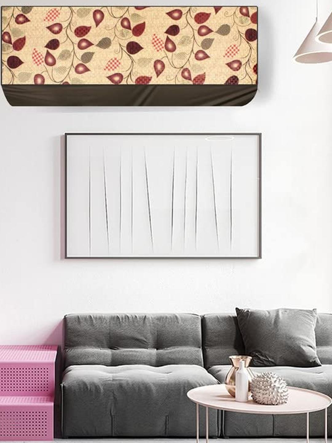 The Furnishing Tree Split AC Cover Set of Indoor and Outdoor Unit Used for 1 Ton Bluestar XATU Peta