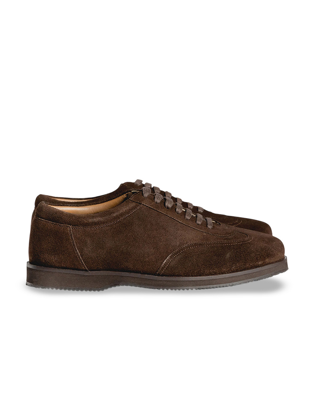 NOU Men Textured Suede Sneakers