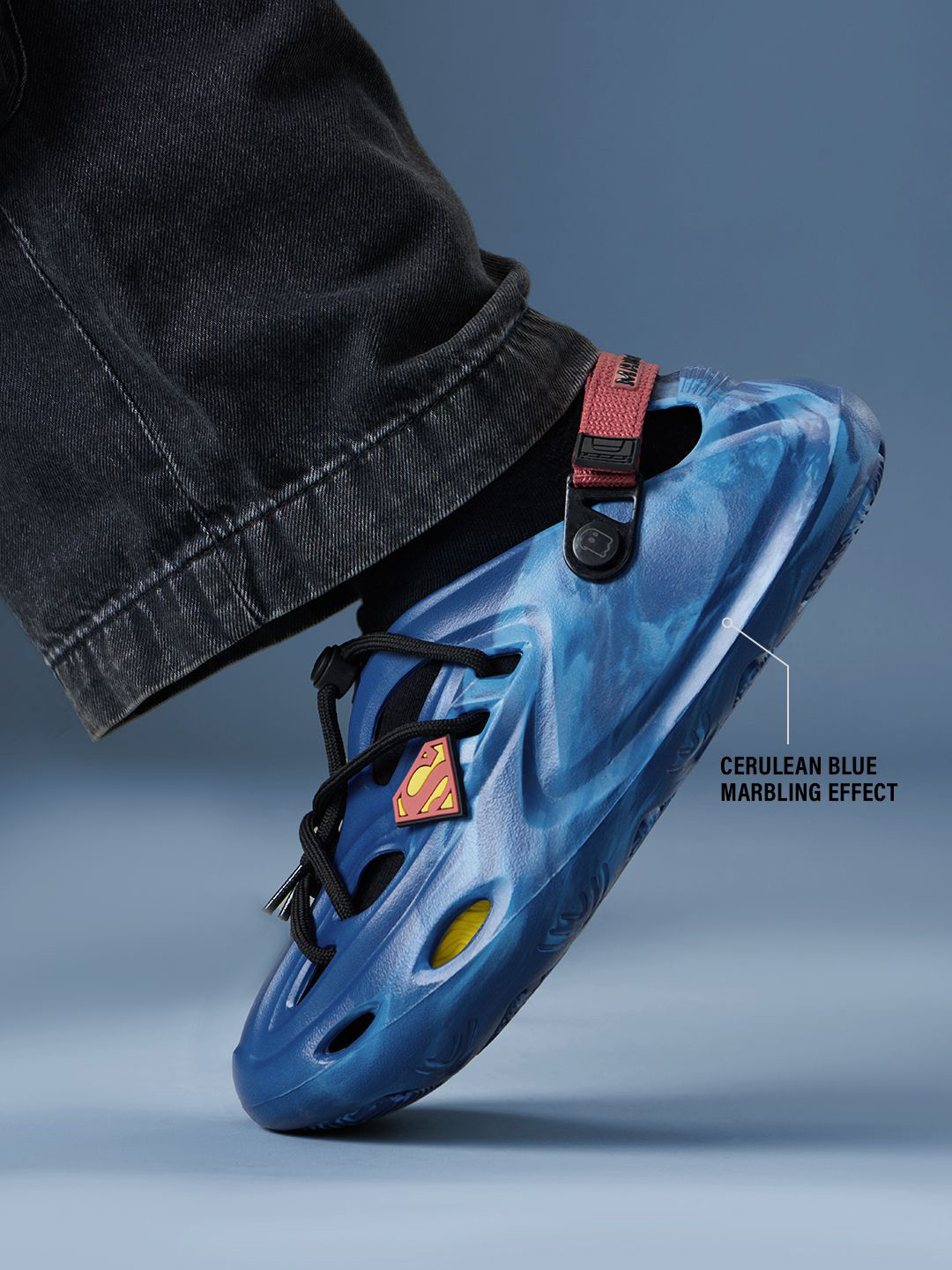 The Souled Store Hydros Superman Men Printed Clogs